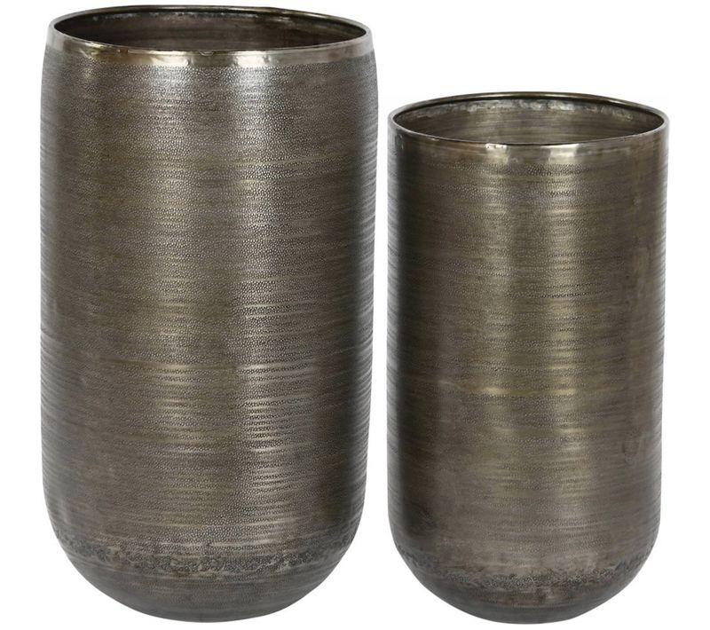 Cache-pot élégance Aluminium Pour Déco Intérieure Chic