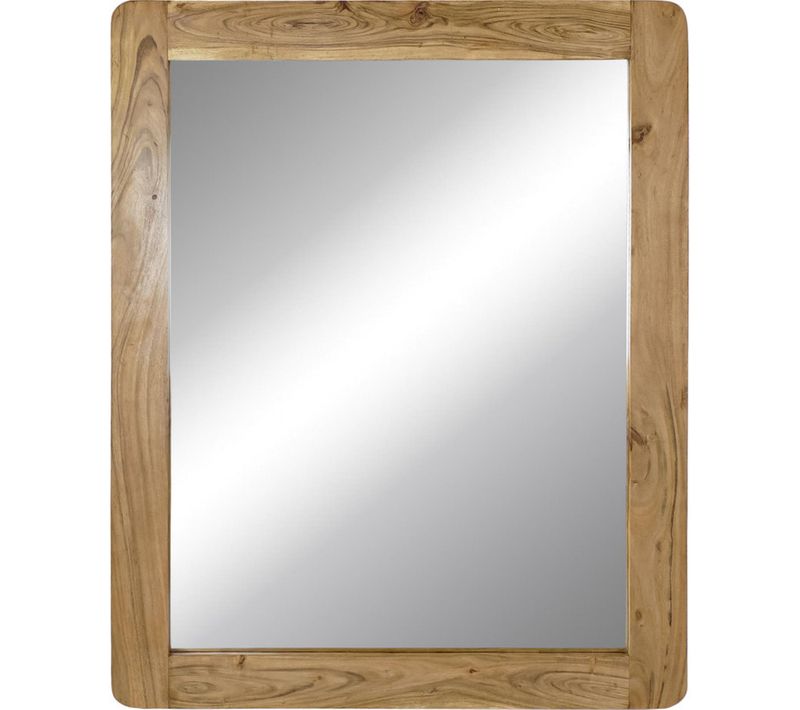 Miroir élégance Bois D'acacia Pour Intérieur Design