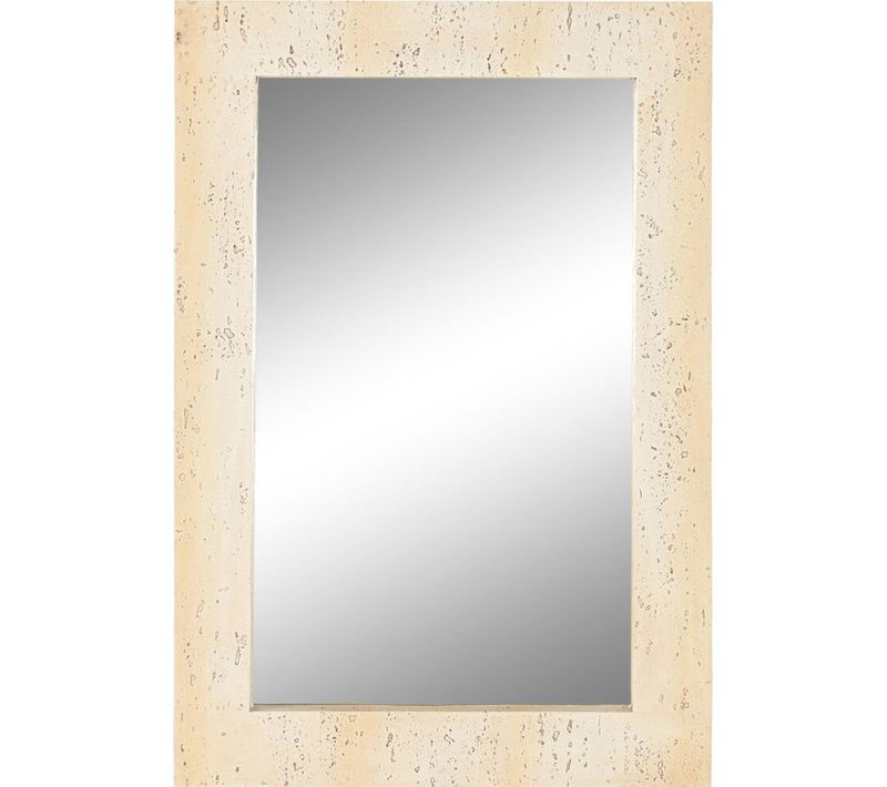 Miroir Effet Marbre Beige élégance Intemporelle