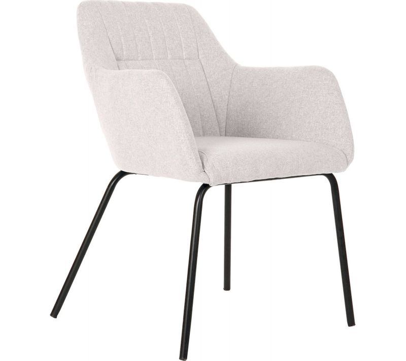 Chaise De Salle à Manger Confortable En Polyester Beige