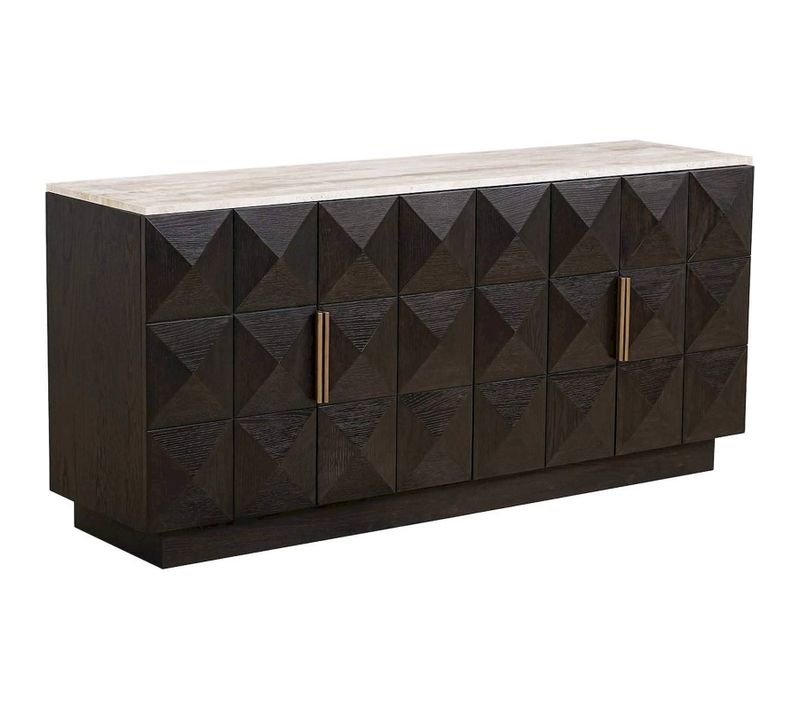 Buffet Claremont 4 Portes Marron