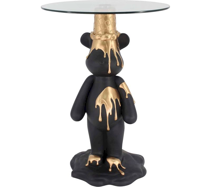 Table D'appoint Ours Polaire Chic