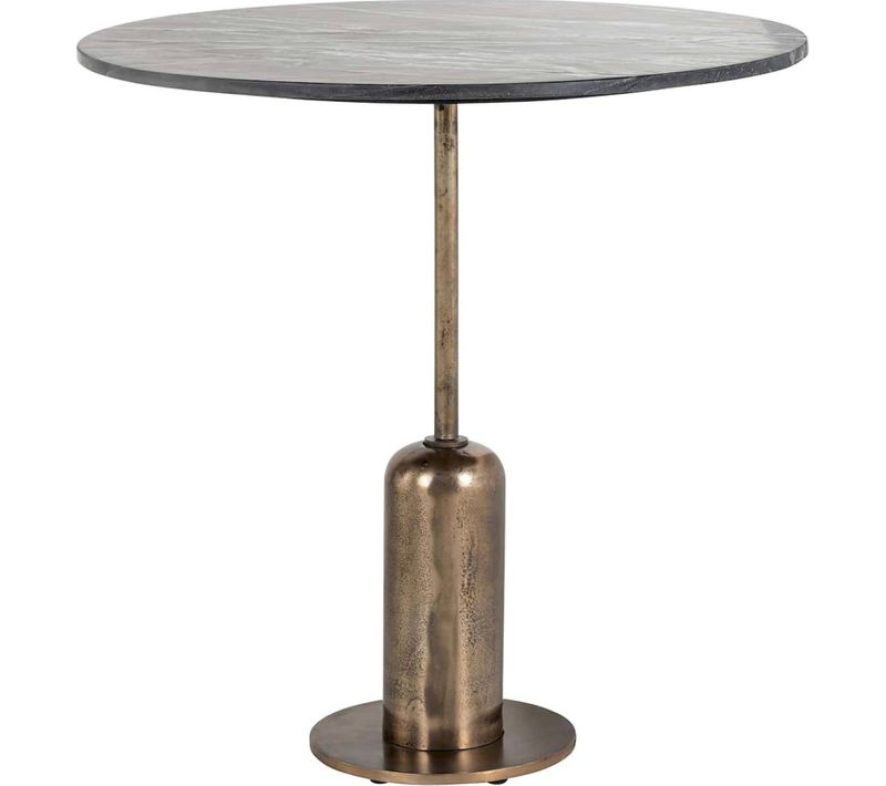 Table Bistro Logan Élégante En Marbre