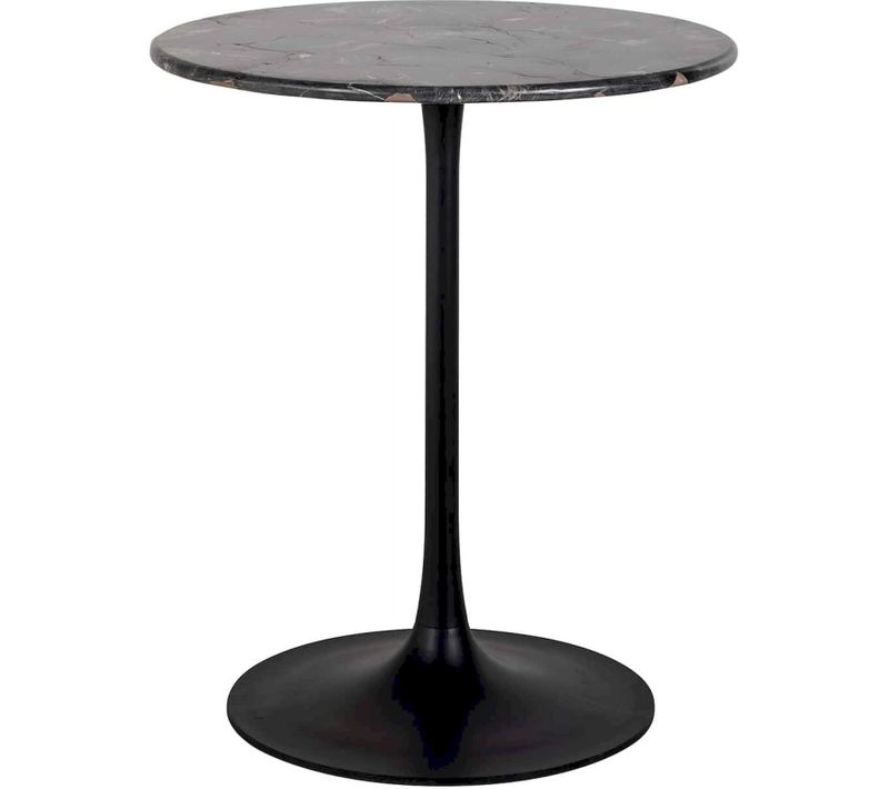 Table Élégante En Marbre Noir