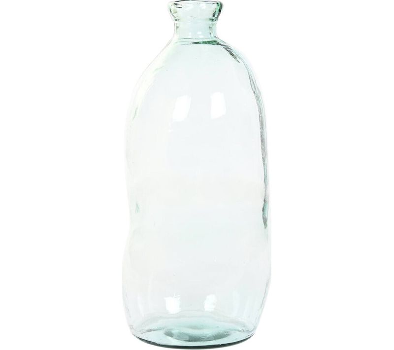 Vase En Cristal Recyclé Transparent Style Organique Urban