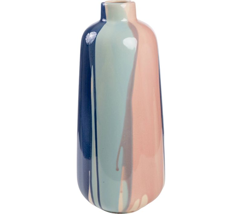 Vase Décoratif En Céramique Multicolore Style Moderne