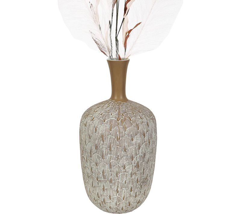 Vase Décoratif En Résine Camel Finition Élégante Promotion