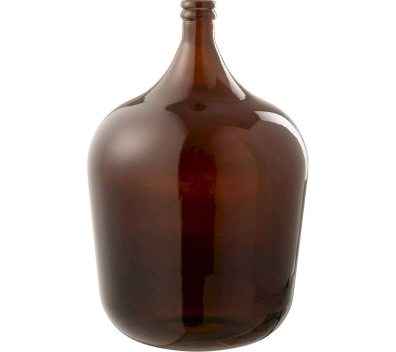 Vase Carafe En Verre Marron Design Pour Décoration élégante