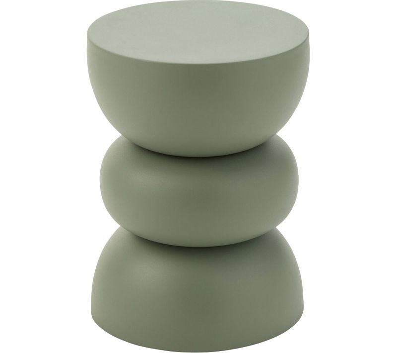 Table D'appoint En Métal Vert Design Moderne Pour Salon