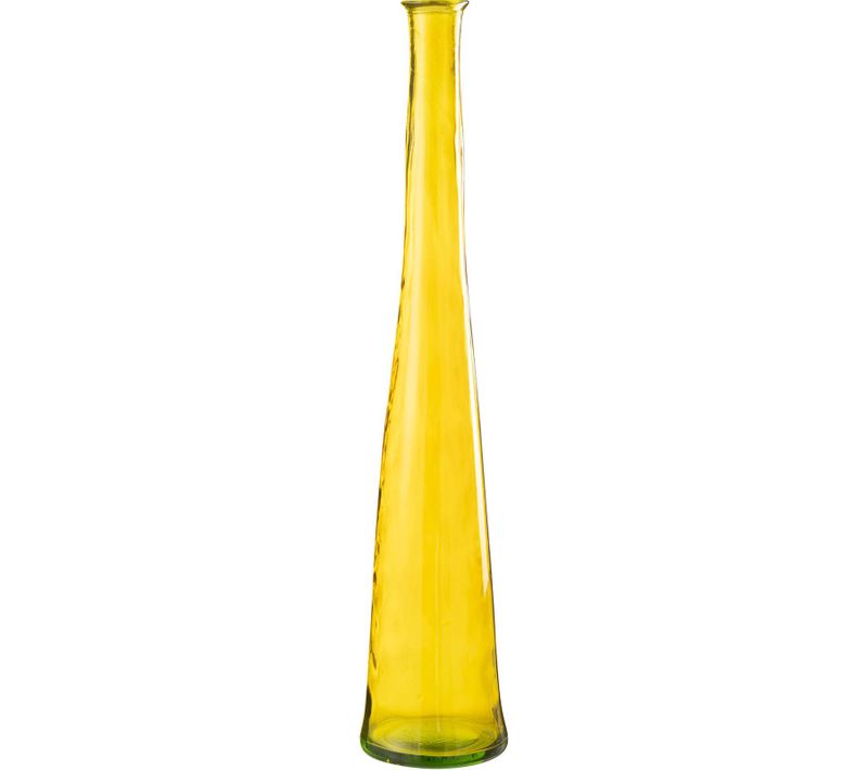 Vase En Verre Jaune éclat Raffiné Pour Une Touche Lumineuse