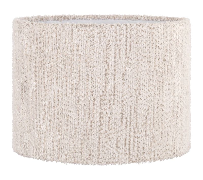 Abat Jour Crème Texturé élégant Pour Lampe De Salon
