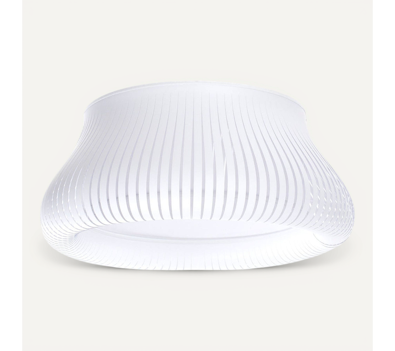 Suspension Design Ajustable Blanche Style Moderne Pour Salon D. 45 Cm Blanc