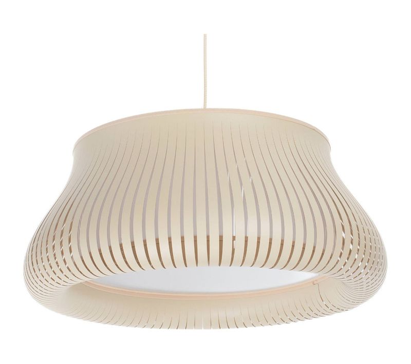 Suspension Design Moderne En Polypropylène Blanc Pour Salon élégant D. 45 Cm Blanc