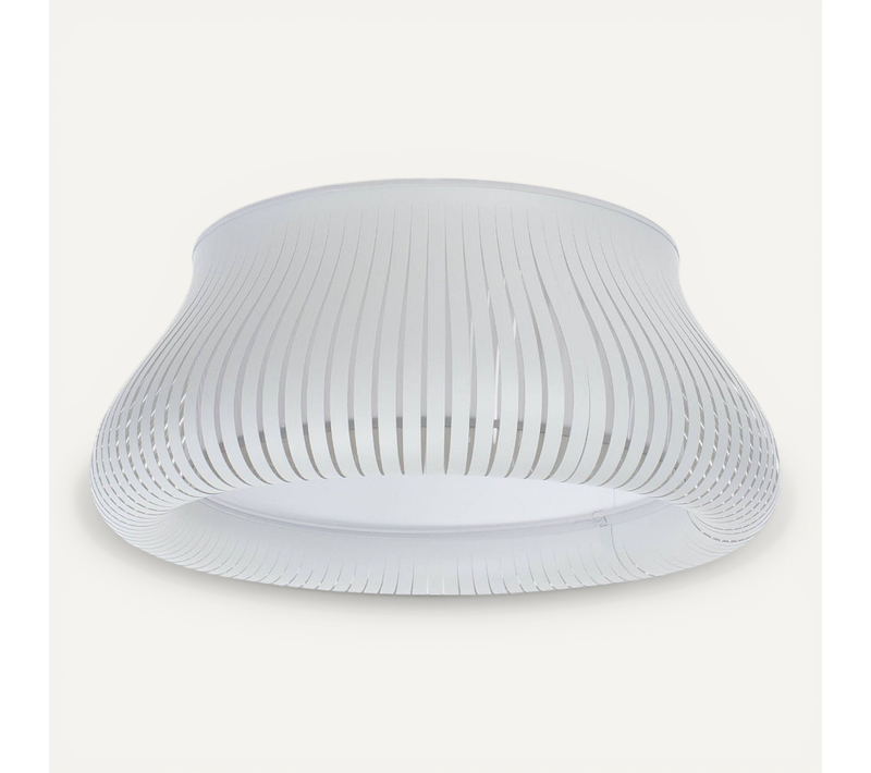 Suspension Design Moderne Ajustable En Polypropylène Blanc D. 45 Cm Blanc