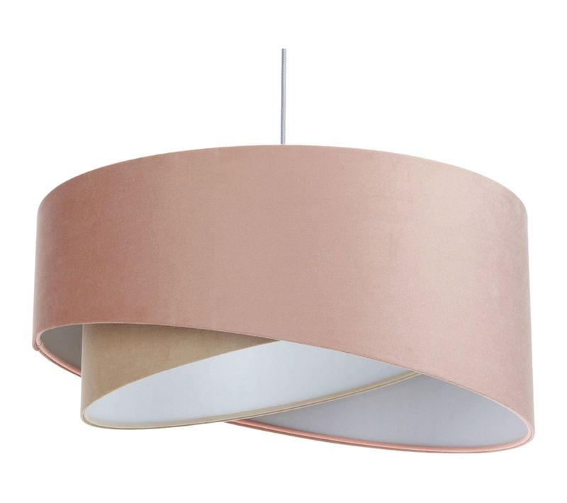 Suspension Velours Poudré Pour Chambre Enfant Lumière Douce D. 60 Cm - H25 Cm Gris