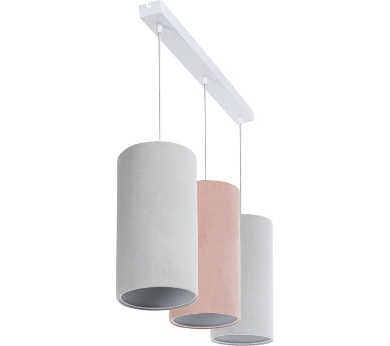 Suspension Enfant Tissu Pastel Lumière Douce Chambre Fille