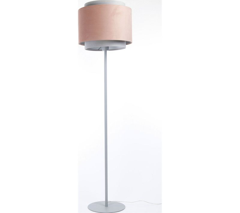 Lampadaire Enfant LED Design Doux Couleur Rose Poudré Chambre Cosy
