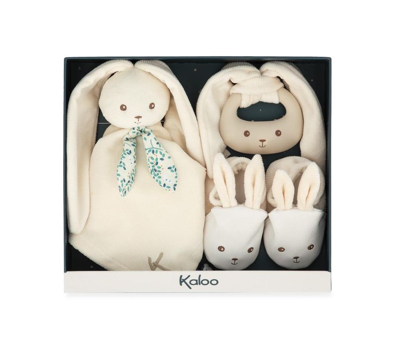 Coffret Cadeau Naissance Lapinou Creme
