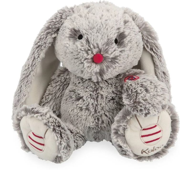 Doudou Musical Leo Lapin Gris