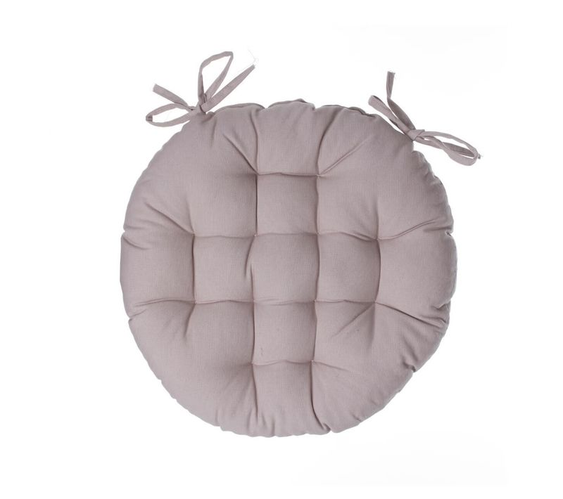 Galette De Chaise Ronde 38 Cm Lin