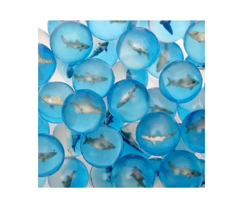 1 Balle Rebondissante 3d Requin