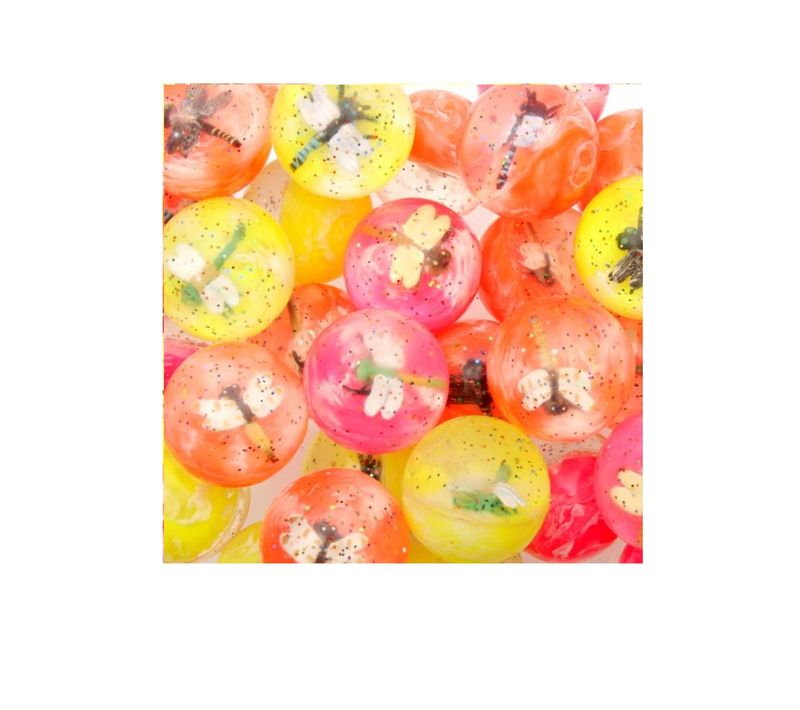 1 Balle Rebondissante 3d Libellule