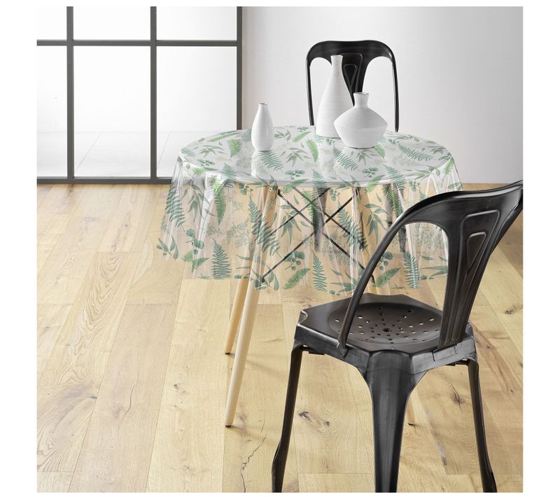 Nappe Cristal 140 Cm Feuilles Aurea