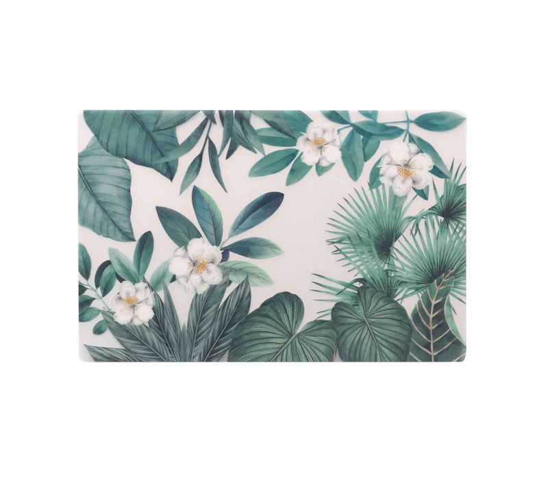 Set De Table Transparent 28 X 44 Cm Fleur Tanisse