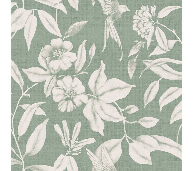 Nappe Toile Cirée Au Mètre Myosotis Sauge