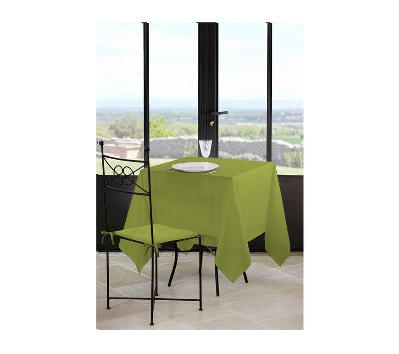 Nappe Carree 180 X 180 Cm Nels Vert Granny