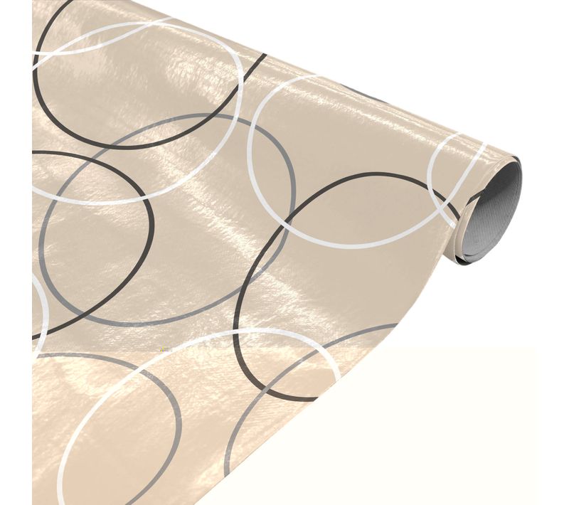 Nappe Toile Ciree Au Metre Felix Beige