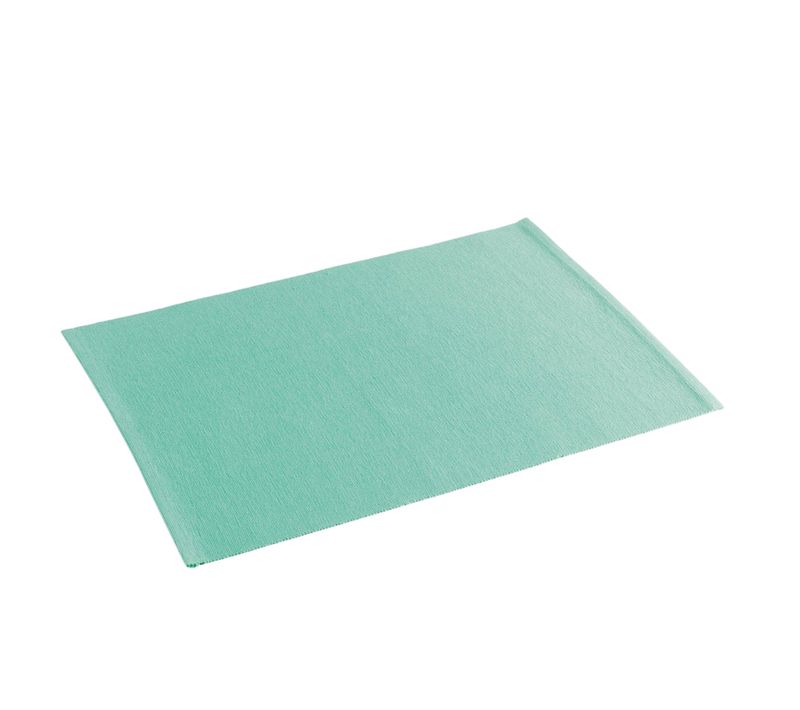 Set De Table Coton Uni 33 X 45 Cm Miami Menthe