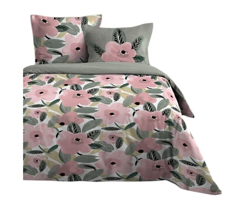 Housse De Couette + Taies 240x220cm Douceur D'ete