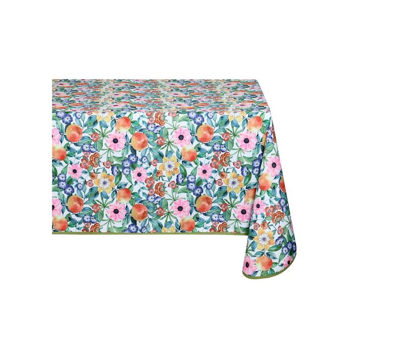 Nappe Rectangle 140 X 240 Cm Verger Fleuri