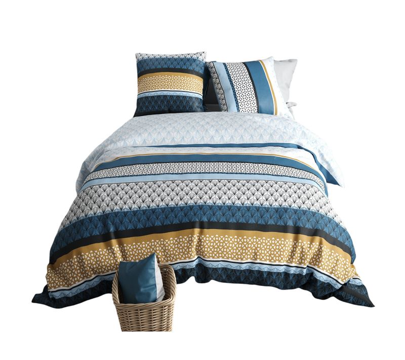 Housse De Couette + 2 Taies 220 X 240 Cm Ossis