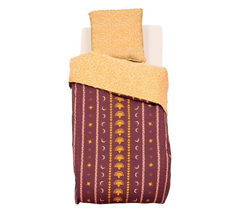 Housse De Couette + 1 Taie 140 X 200 Cm Bella