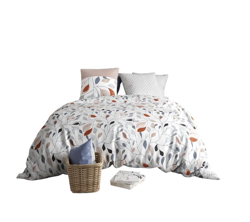 Housse Couette + 2 Taies 240 X 260 Cm Floria