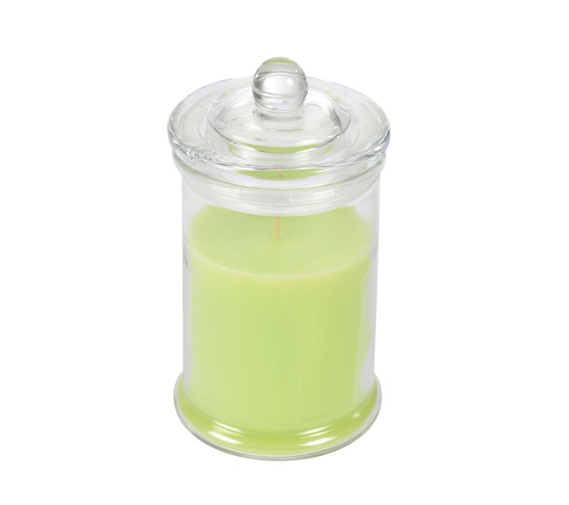 Bougie Bocal En Verre Senteur Pomme