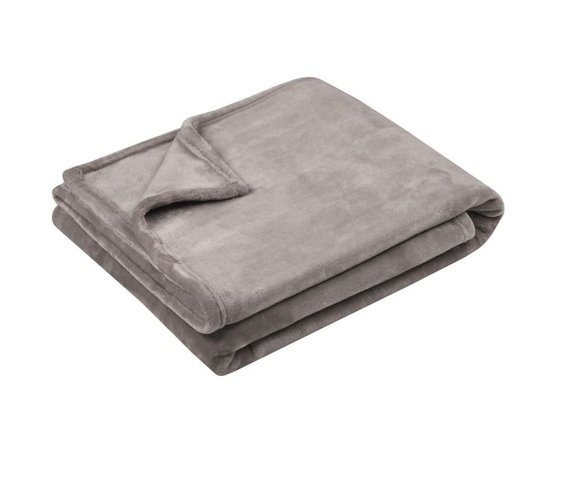 Plaid En Polyester 130 X 160 Cm Doudou Lin
