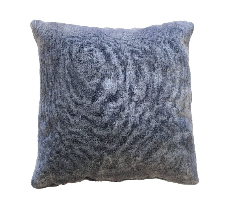 Coussin Polyester Flanelle Sweden Bleu 40 X 40 Cm