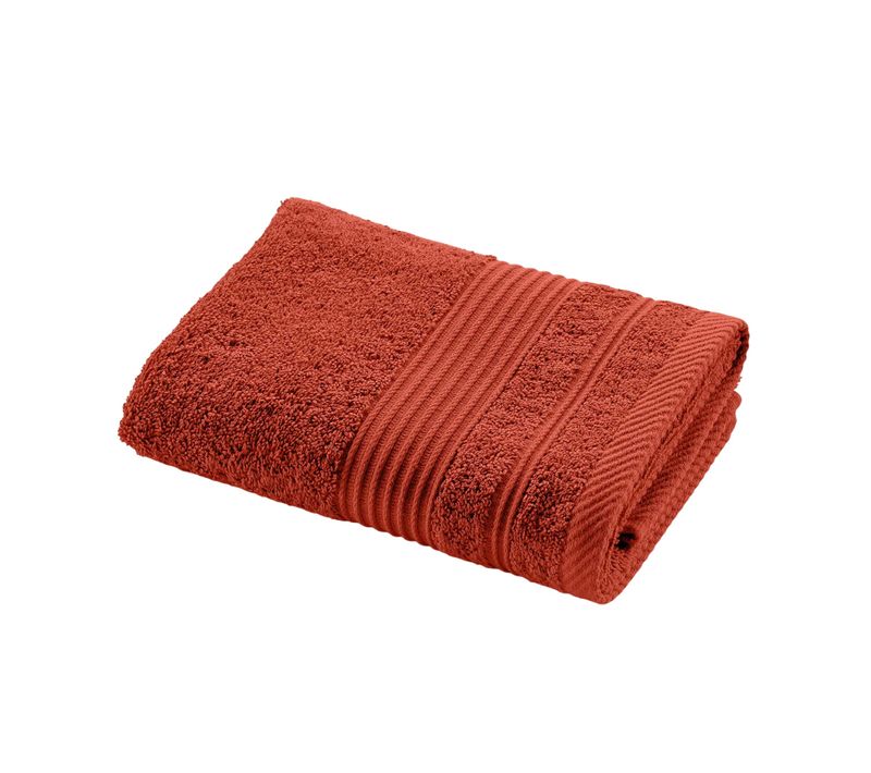Serviette De Toilette 50 X 90 Cm Tendresse Marsala