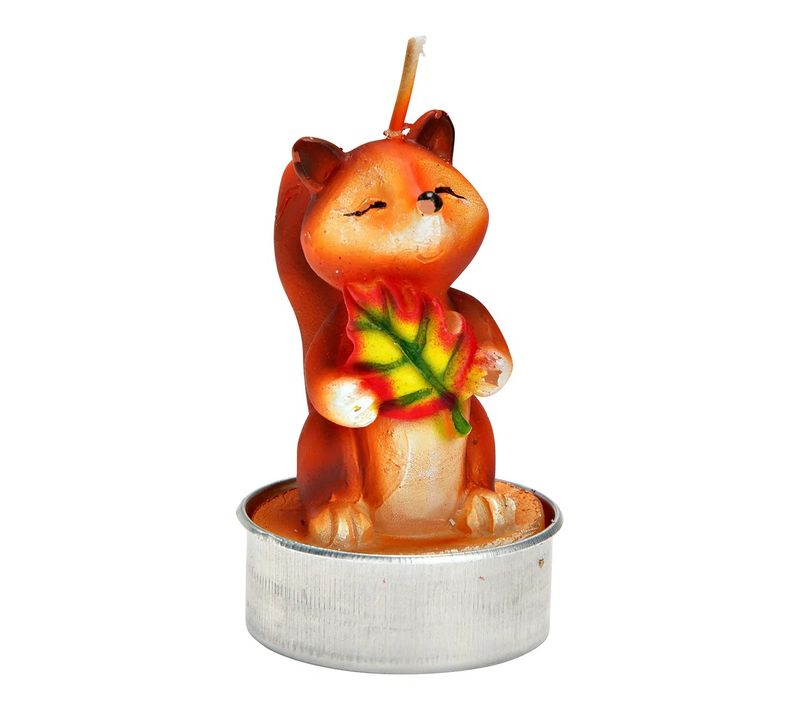Bougies Chauffe-plat Renard En Cire Set De 6