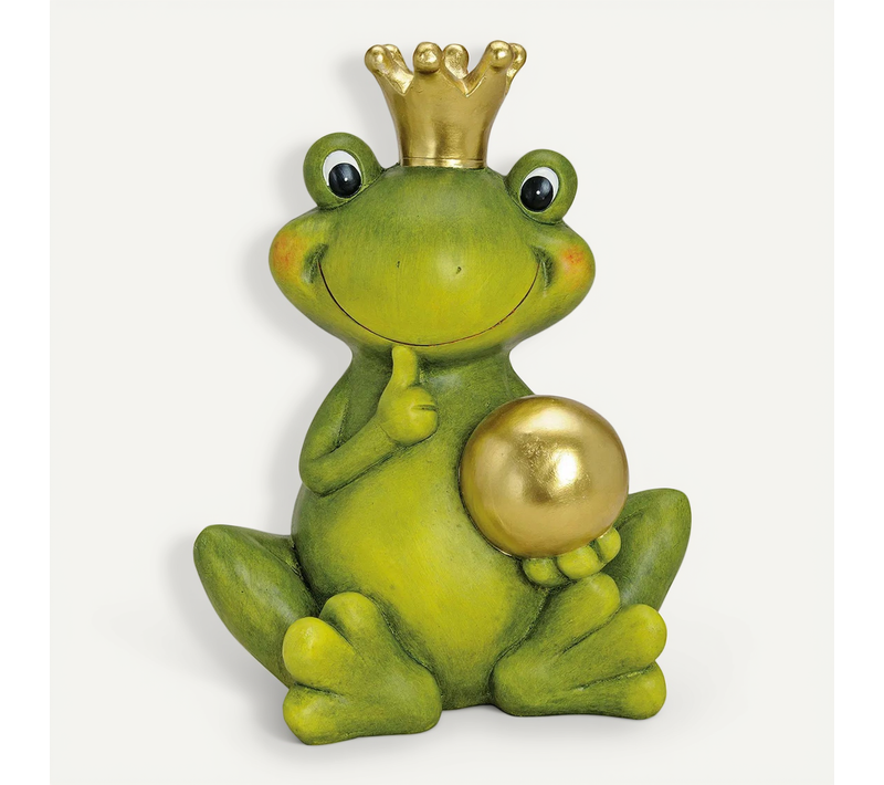 Grenouille De Decoration De Jardin En Céramique 44 Cm
