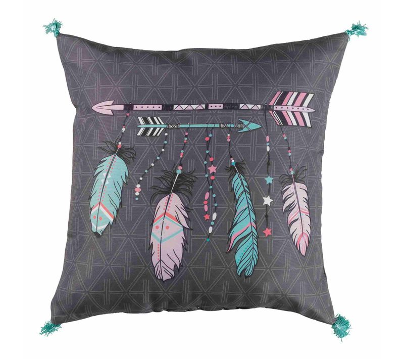 Coussin 40 X 40 Cm Plumes Été Indien