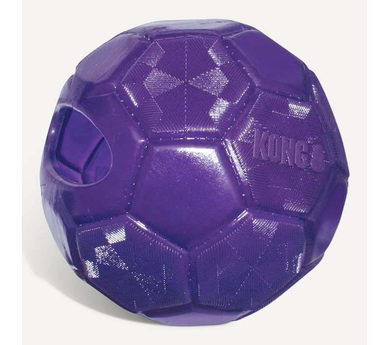 Jeu Kong Flexball Ballon De Football Pour Chien Pourpre