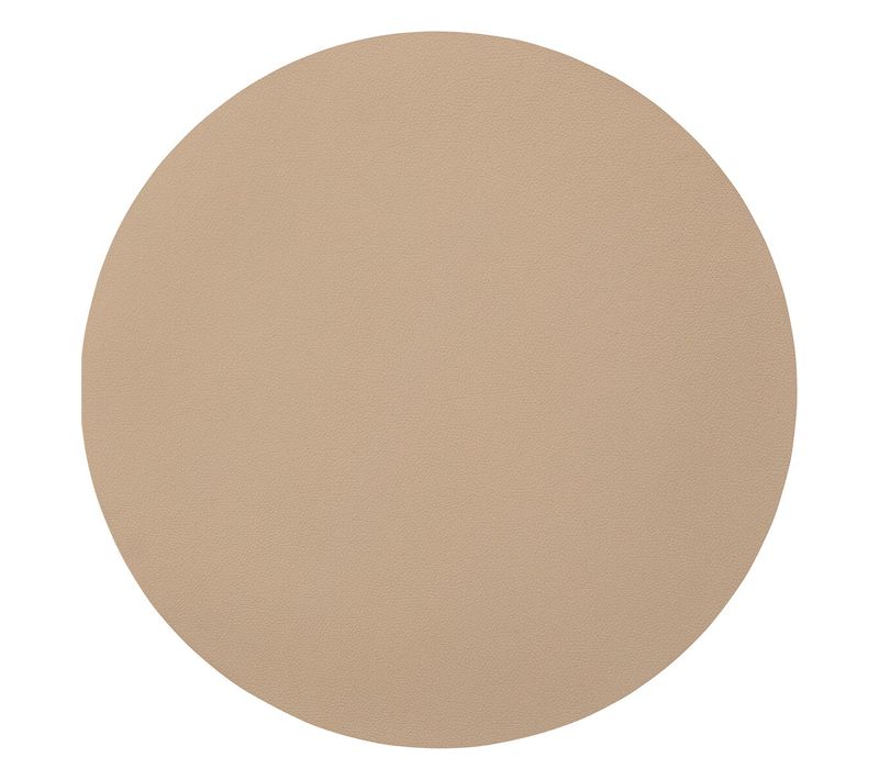Set De Table Rond 38 Cm Tenorius Beige
