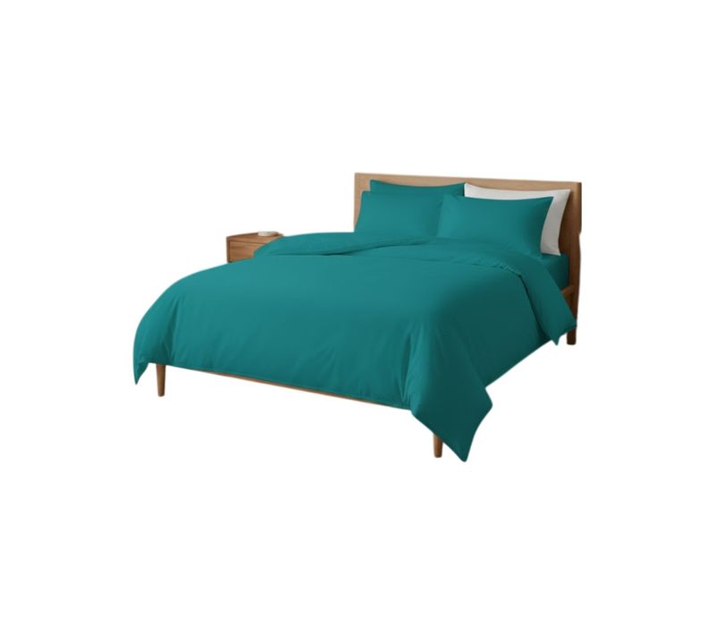 Housse De Couette Intemporelle 220 X 240 Cm Bleu