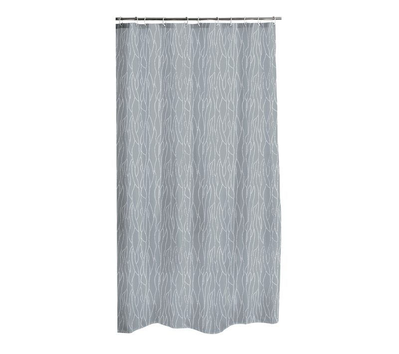 Rideau De Douche 180 X 200 Cm Urban Gris Clair