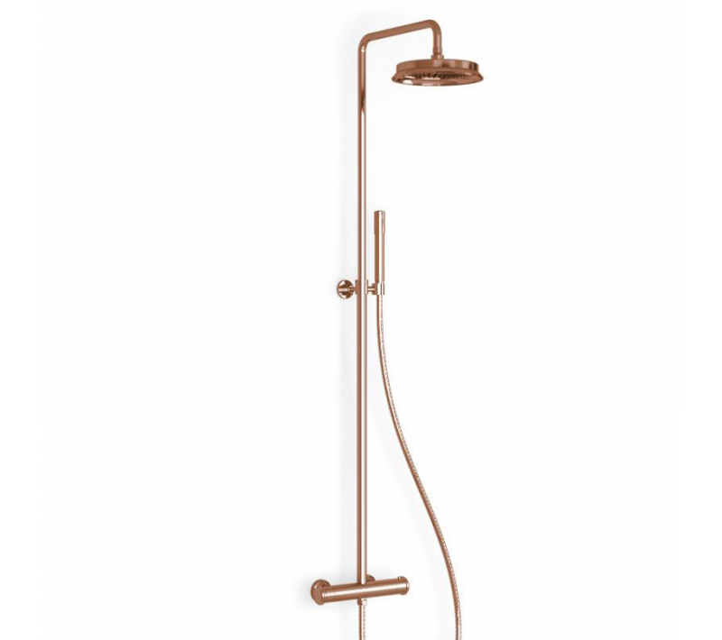 Colonne De Douche 24 Rose Doré Collection Tanaïs