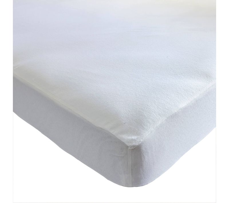 Pack Protège Matelas 80x200 Cm Et Protège Oreillers Molleton Imperméable